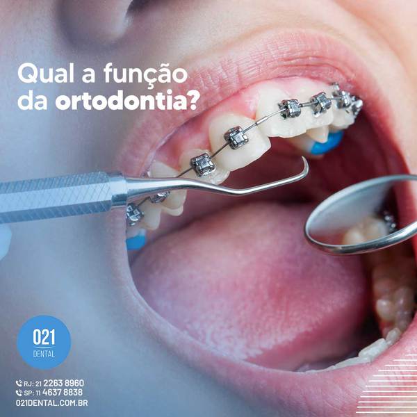 Qual a função da ortodontia?